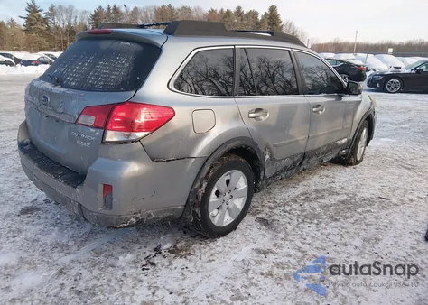 2011 Subaru Outback 2.5I Premium из США, поврежденный, VIN 4S4BRBCC8B3438438
